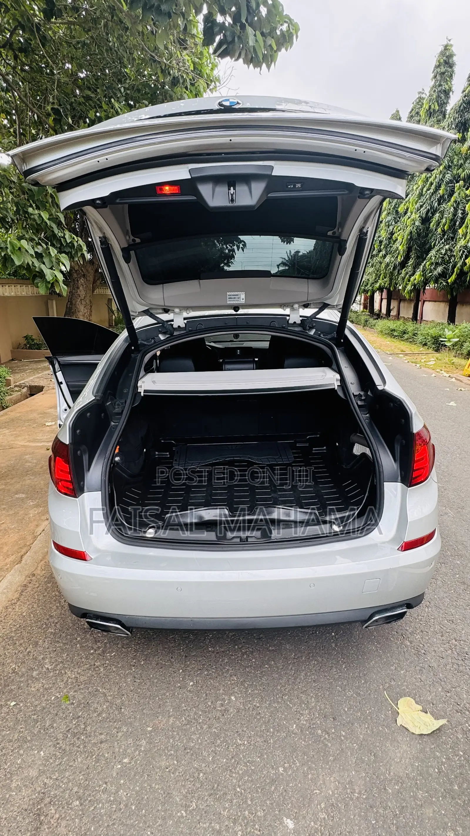 BMW 550i 2013 Silver