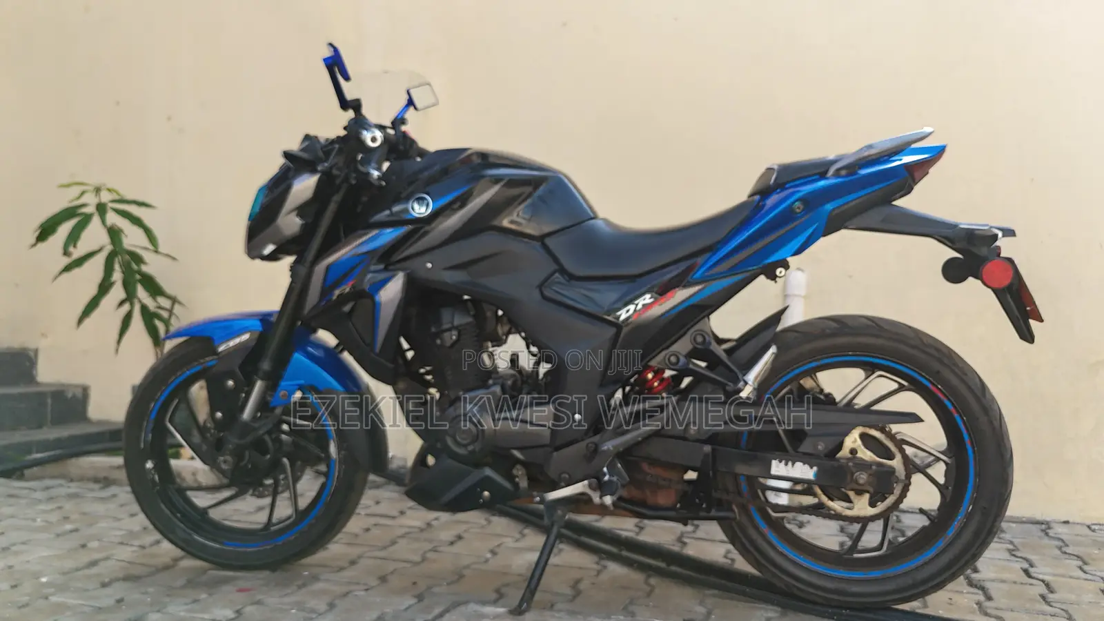 Haojue DR160S 2022 Blue