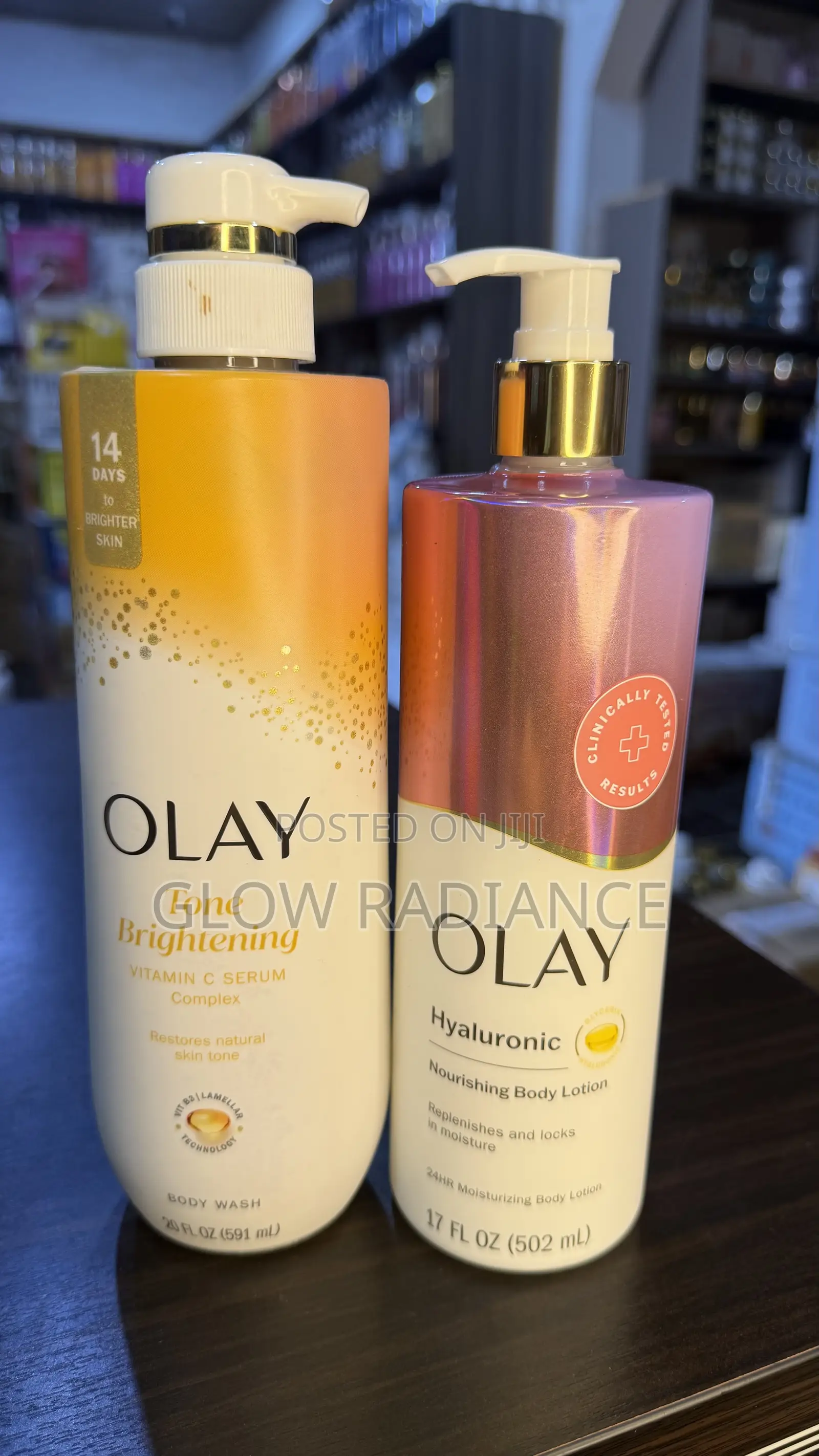 Olay Lotions and Shower Gels