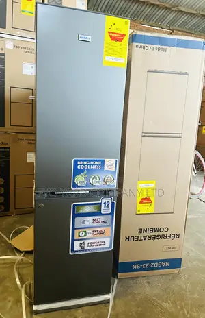 Efficient Fast Chilling Nasco 170L Double Door Fridge