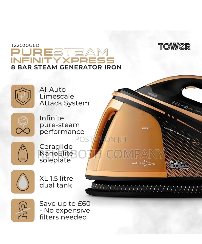 Tower Steam Generator Iron 3000W