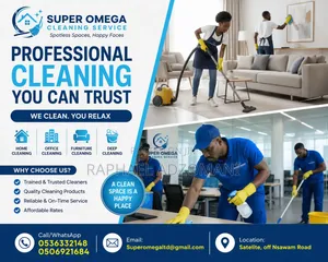 Super Omega Cleaning Services|Sparkling Home Offices