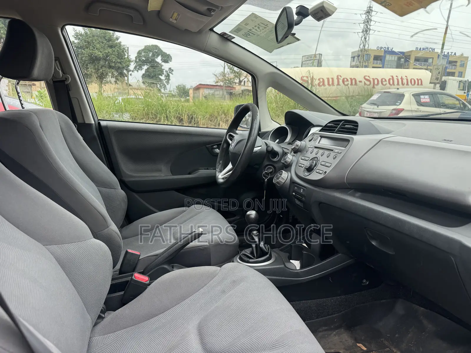 Honda Fit 5D Sport 2013 Gray
