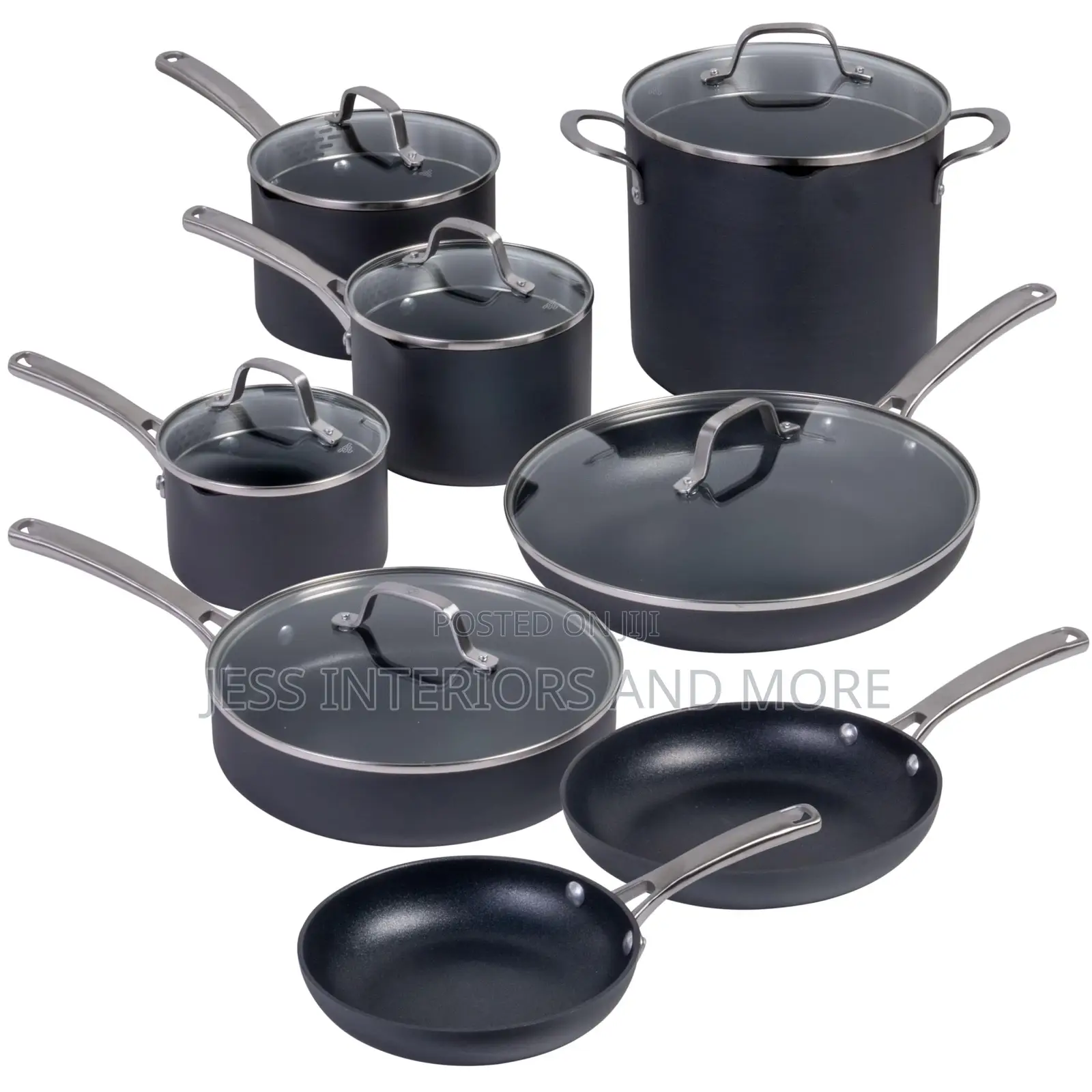 Calphalon Classic 14-Piece Hard-Anodized Cookware Set
