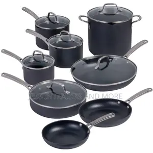 Calphalon Classic 14-Piece Hard-Anodized Cookware Set
