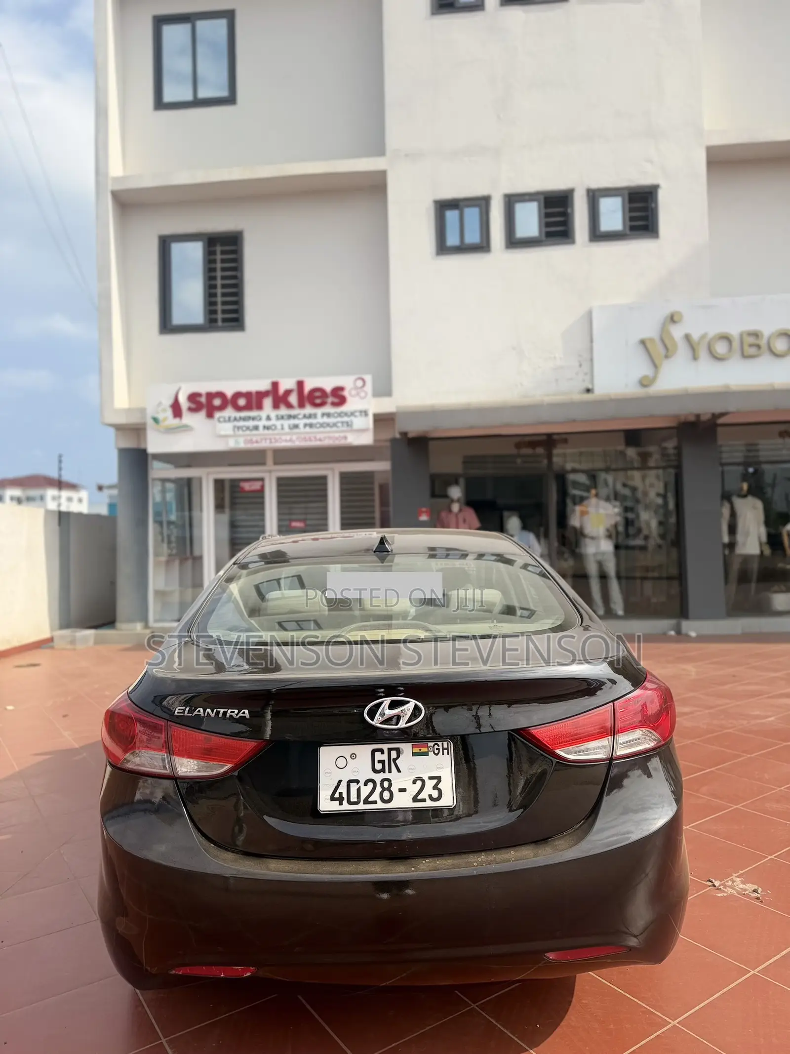 Hyundai Elantra GLS Sedan FWD (1.8L 4cyl 6A) 2013 Black