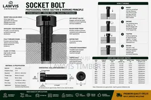 Premium Socket Bolt (Allen Bolt) | High Tensile Steel | Metric Sizes