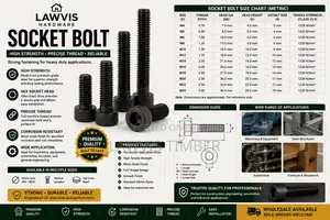 Premium Socket Bolt (Allen Bolt) | High Tensile Steel | Metric Sizes