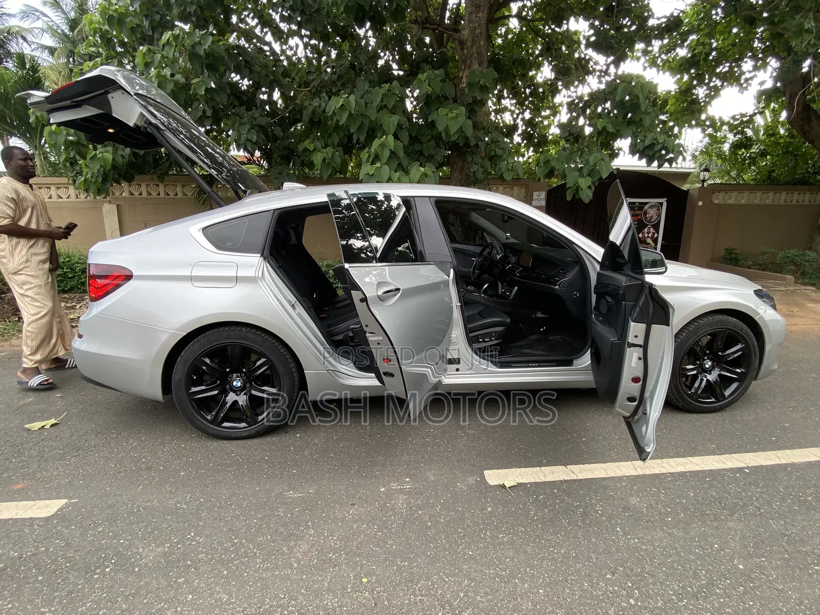BMW 550i 2014 Silver