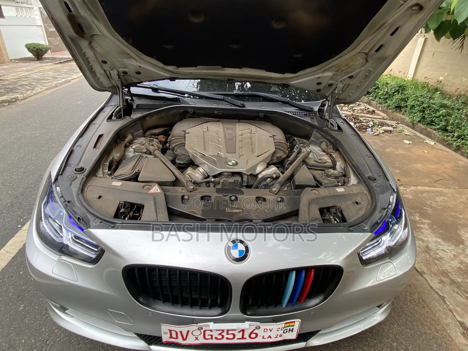 BMW 550i 2014 Silver