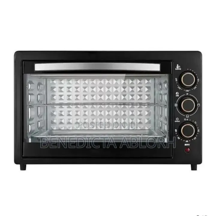 48L Mini Electric Household Oven, Black