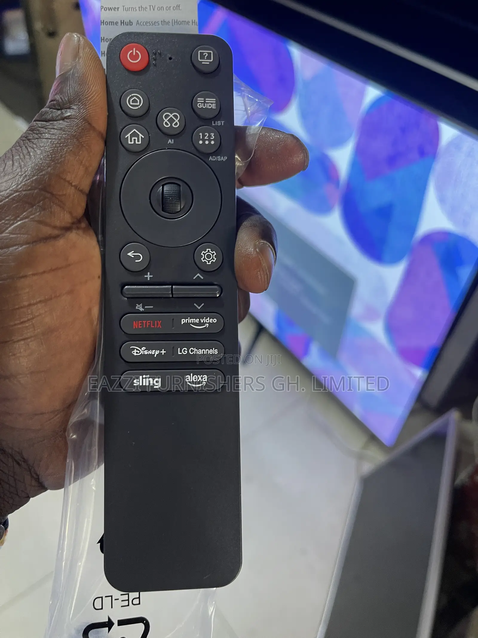The LG MR25GA Magic Remote Control for 2020 to 2025 OLED QNED NANOCELL