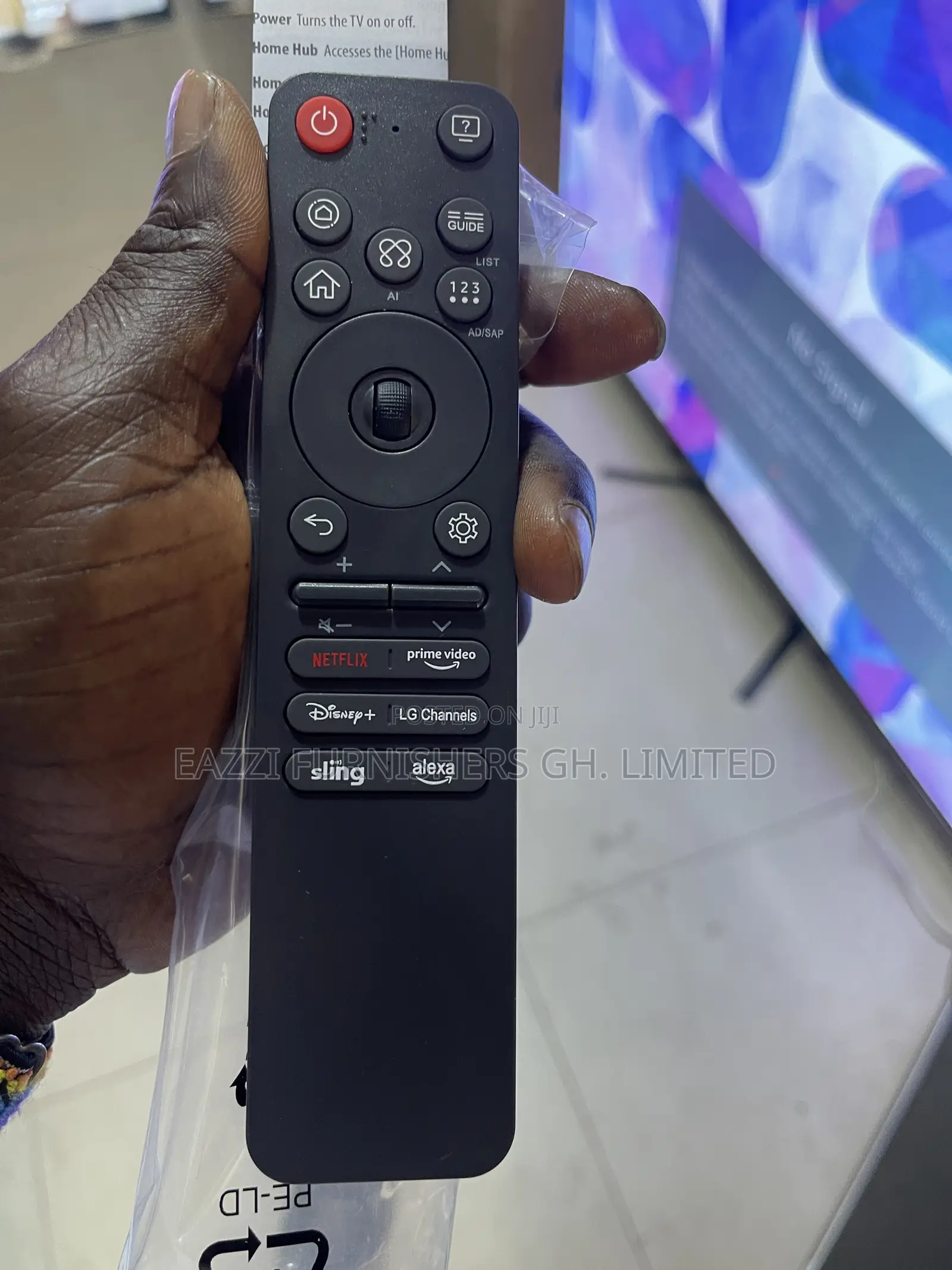 The LG MR25GA Magic Remote Control for 2020 to 2025 OLED QNED NANOCELL