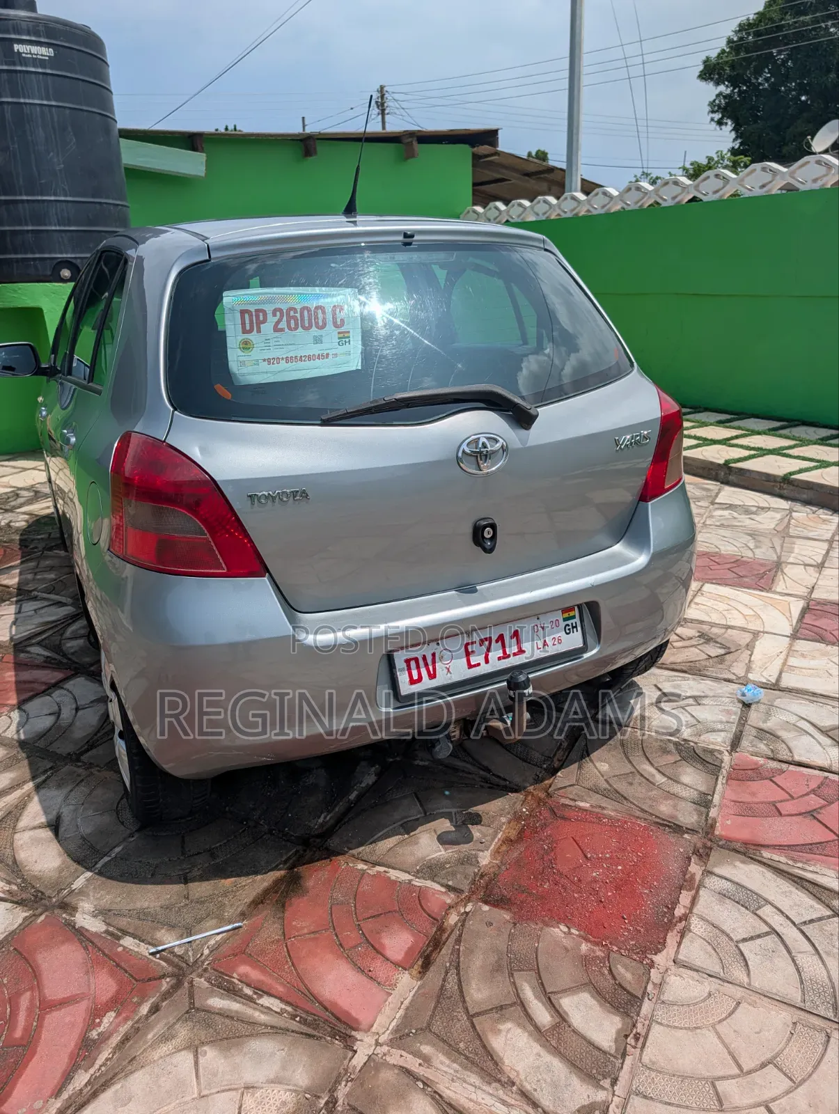Toyota Yaris 2010 Gray