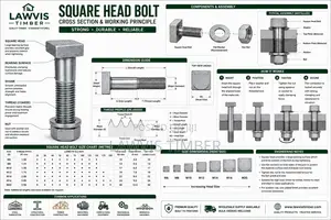 Premium Flange Bolts | High Tensile | Multiple Sizes Available