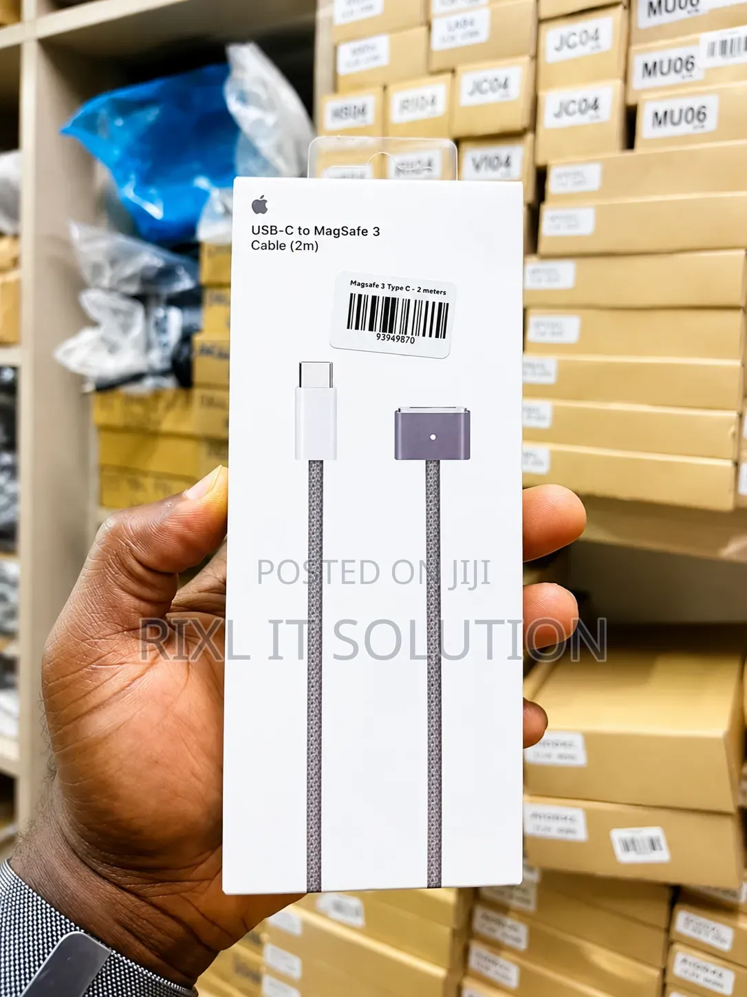 Brand New Apple MagSafe 3 Charging Cable (2m) for MacBook
