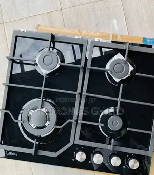 Ultra Best Midea 4 Burner 60cm Gas Hob – Black (60GJ084)