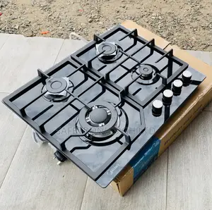 Top Class Midea 4 Burner 60cm Gas Hob – Black (60GJ084)