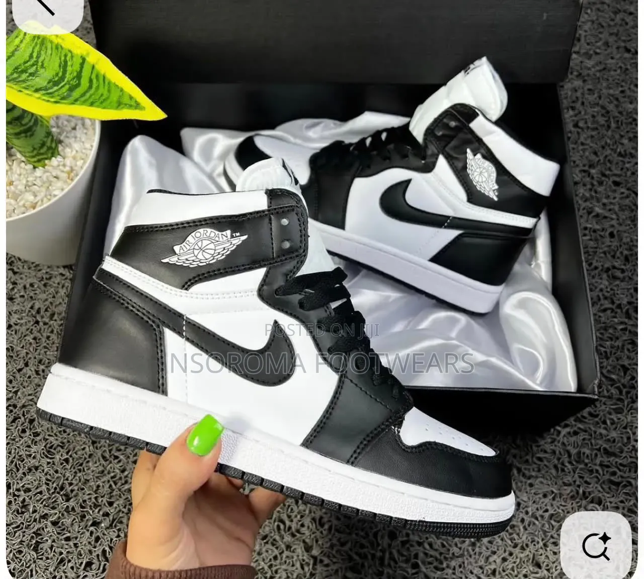 Air Jordan 1 High Sneakers – Sizes 38–45 | GH₵350