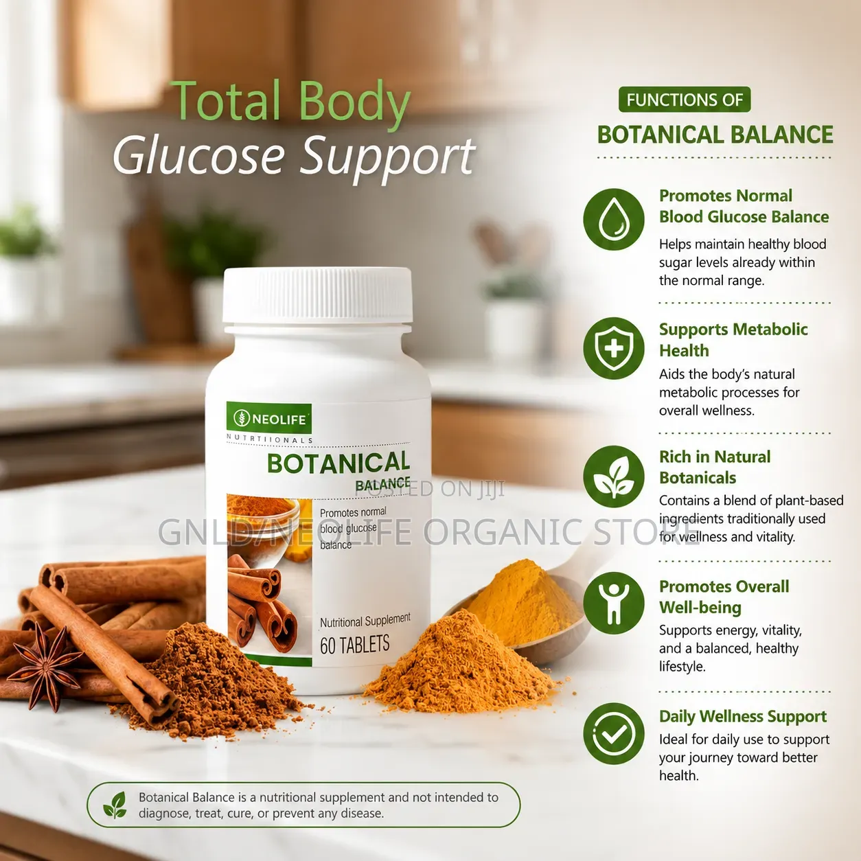 Botanical Healthy Balance (Control Your Blood Glucose) 60 Tablets