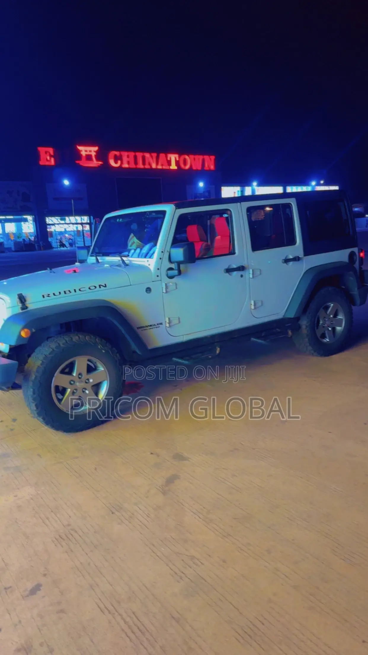 Jeep Wrangler Unlimited Rubicon 4dr SUV 4WD (3.6L 6cyl 6M) 2014 White