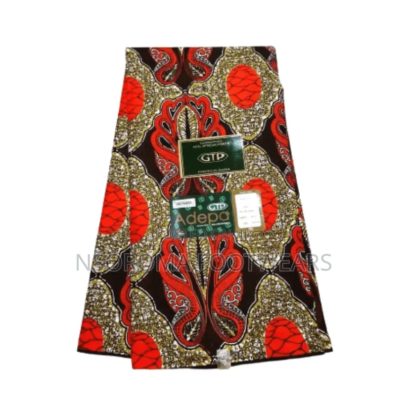 GTP Adepa Wax Glty African Print Fabric | Different Colours Av| GH₵250