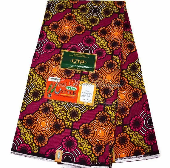 GTP Adepa Wax Glty African Print Fabric | Different Colours Av| GH₵250