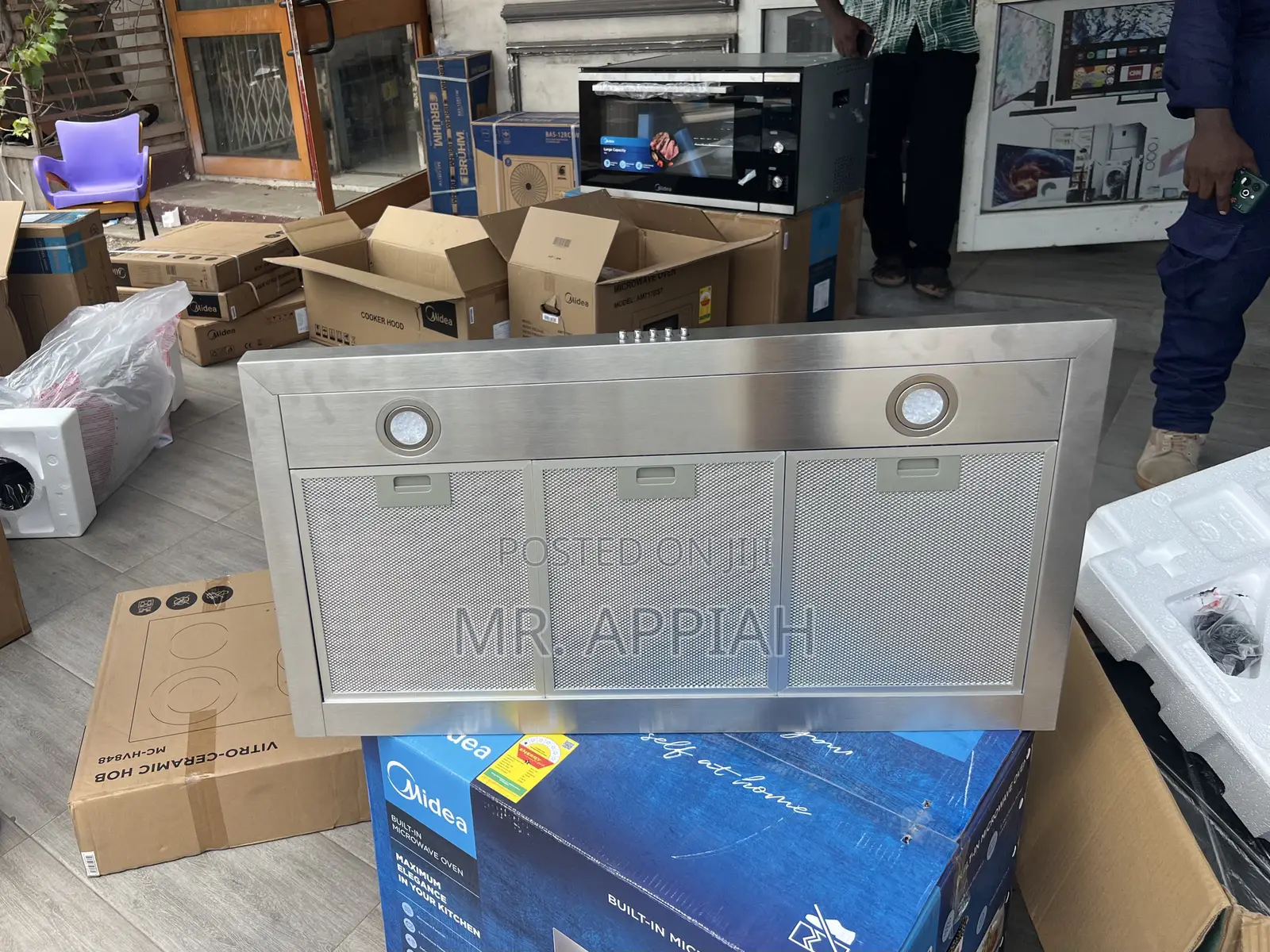 Extremely Affordable Midea 90cm and Fan 3 Speed Extractor(90M21-S)