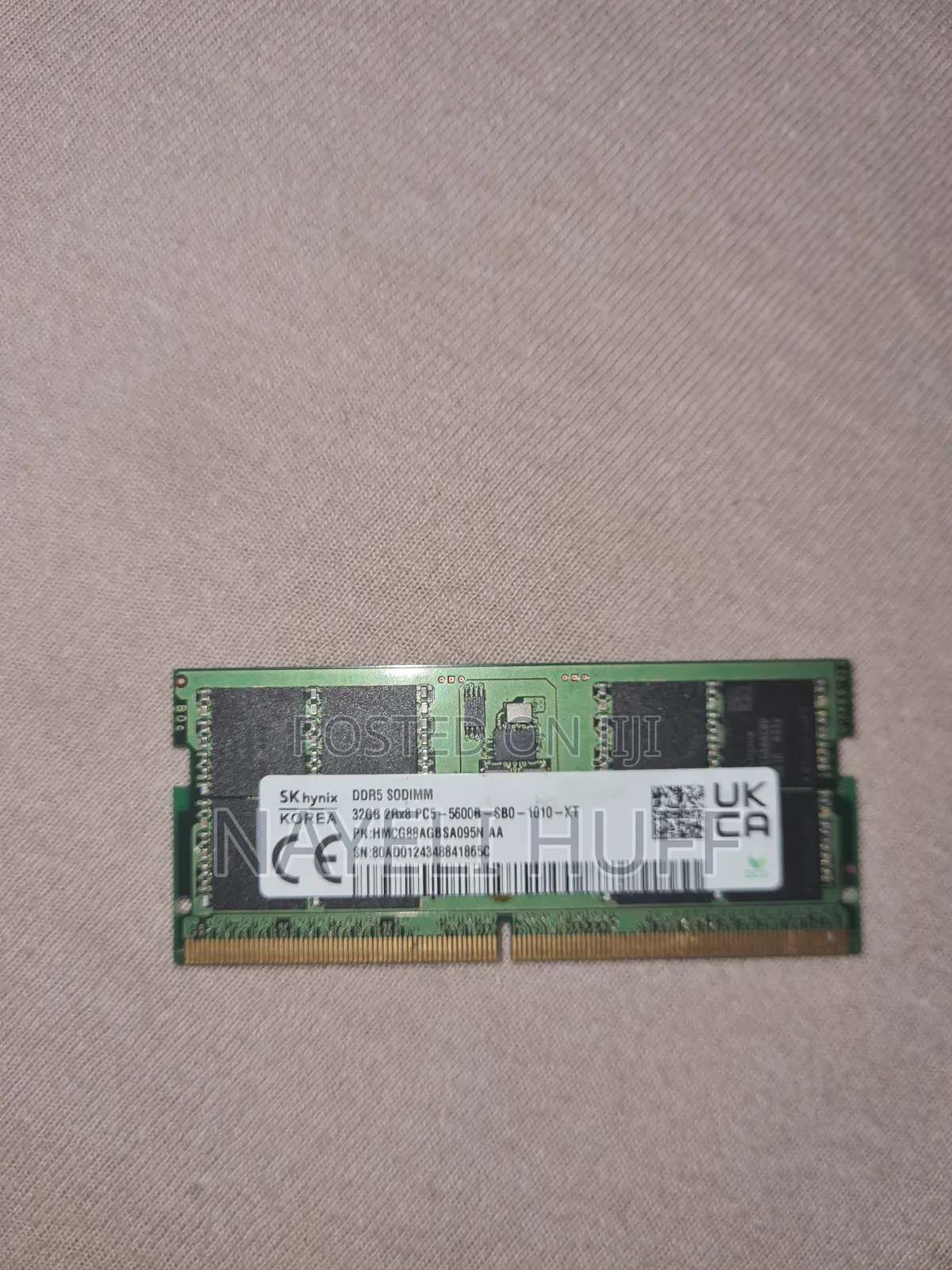 32GB DDR5 Pc5 - 5600b Laptop Ram