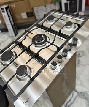 Shop Unique Midea 90G50ME 90cm Hob(4 Gas)Gray 