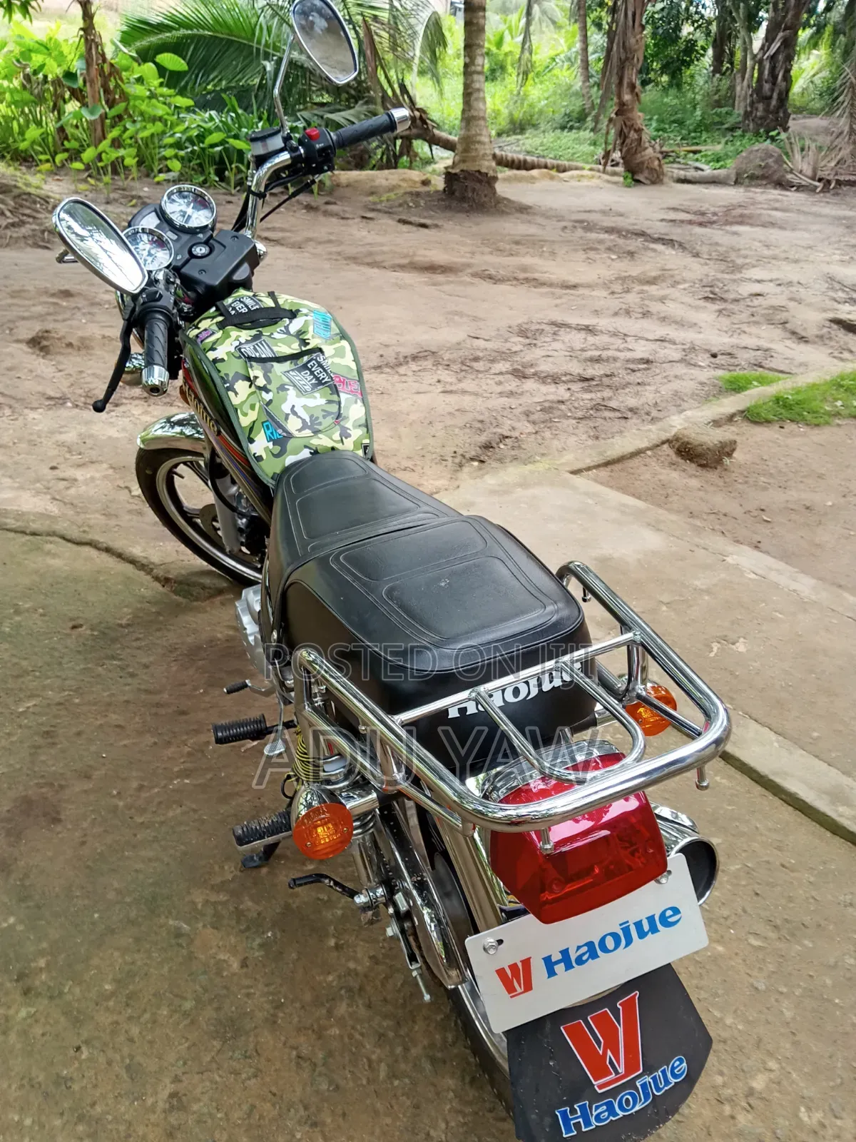 New Haojue HJ125-8K 2025 Black