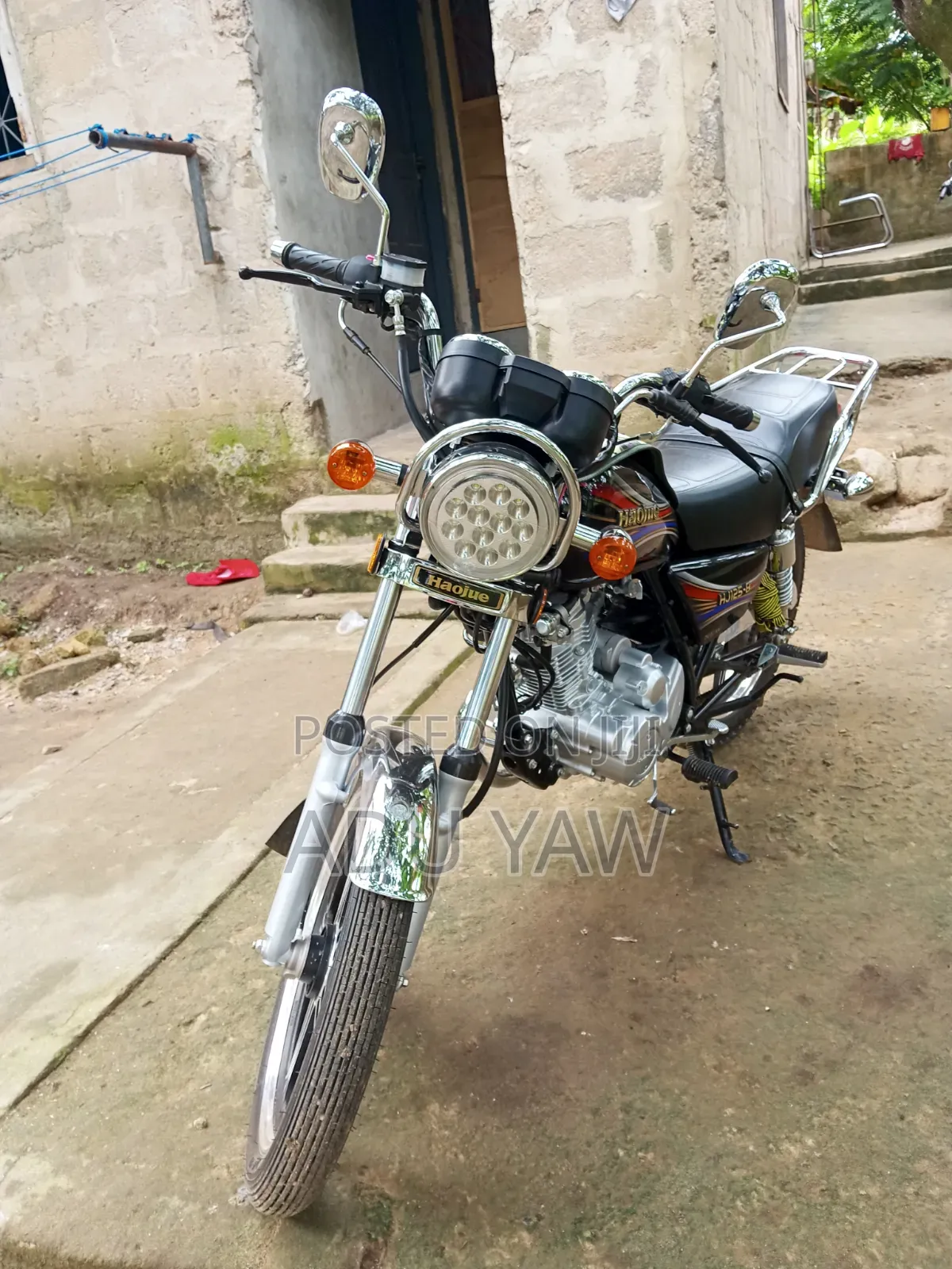 New Haojue HJ125-8K 2025 Black