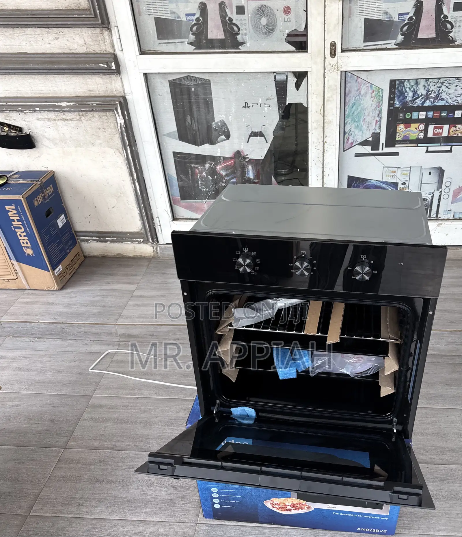 Super Affordable Midea 60cm Electric Oven(Glass) 