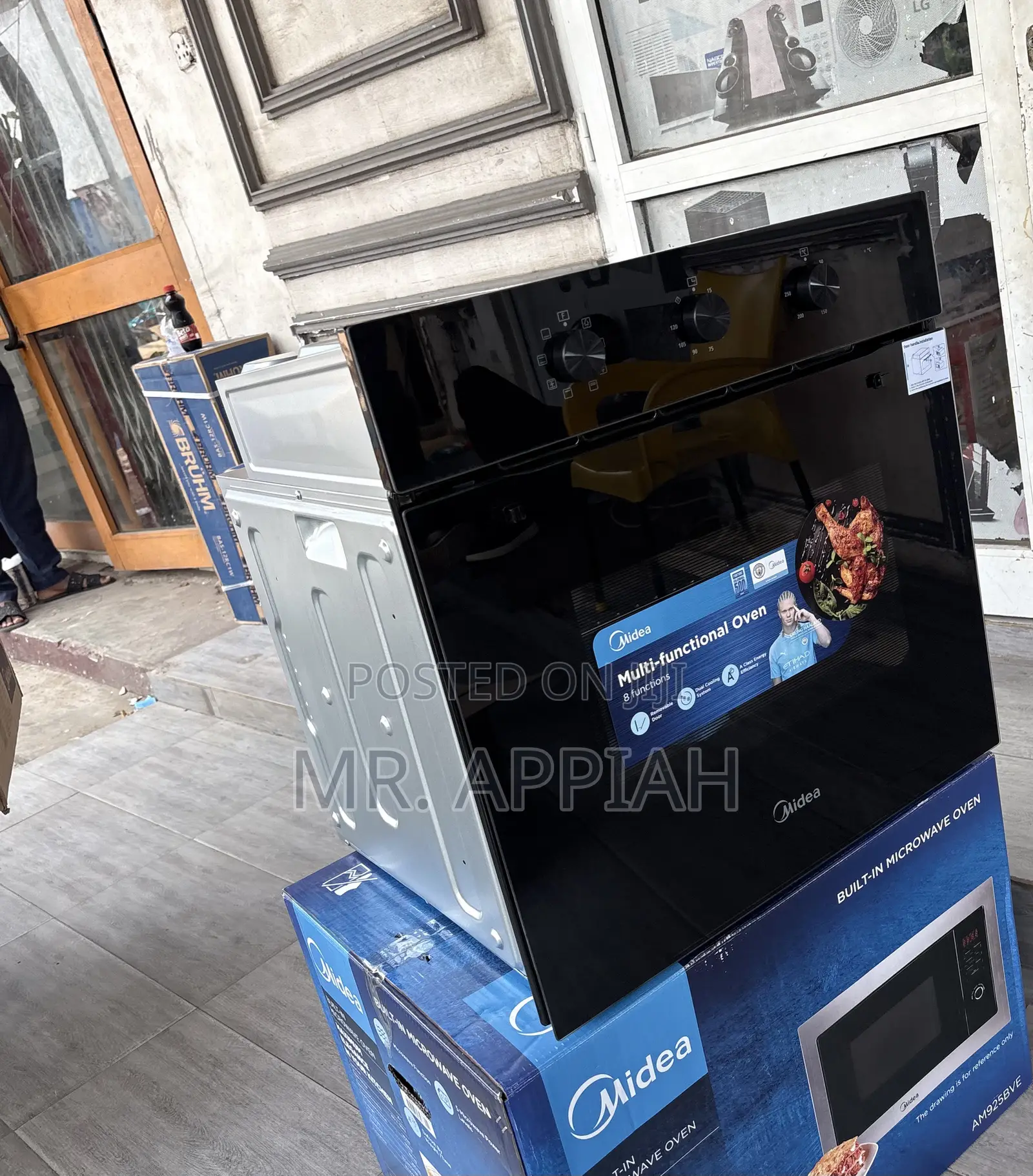 Order Midea Tempered Glass Built in Oven(Black) 