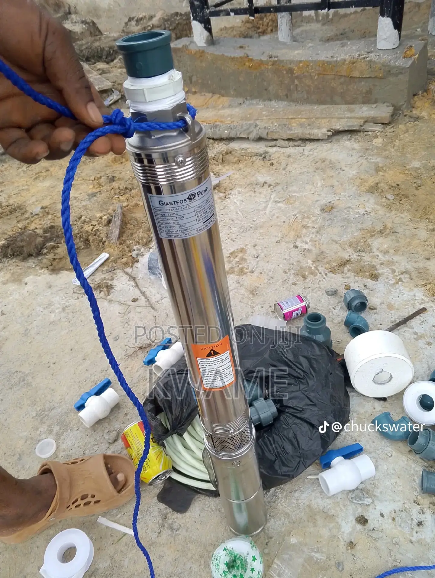 Sales of Water Pumps and Services