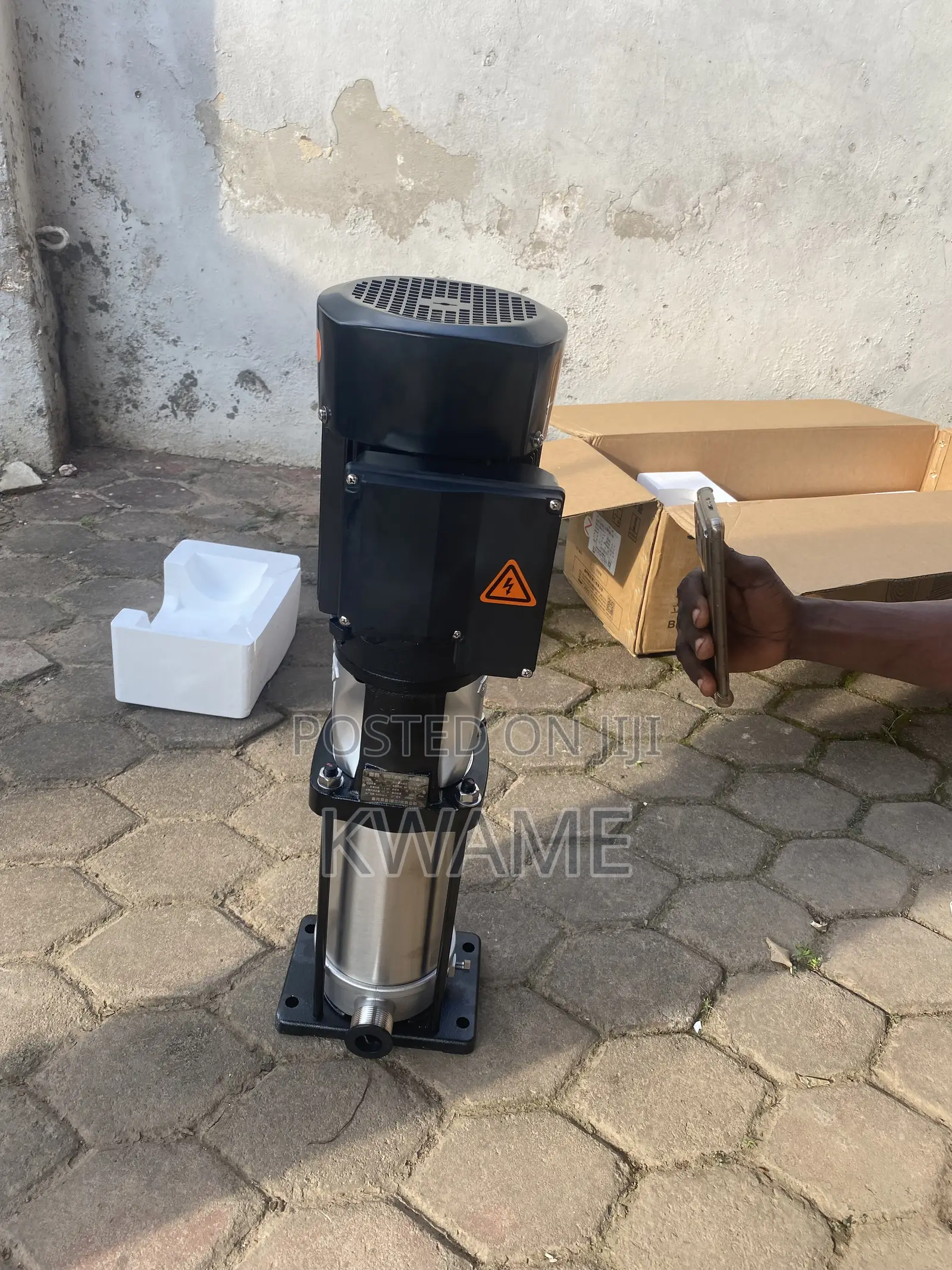 Sales of Water Pumps and Services
