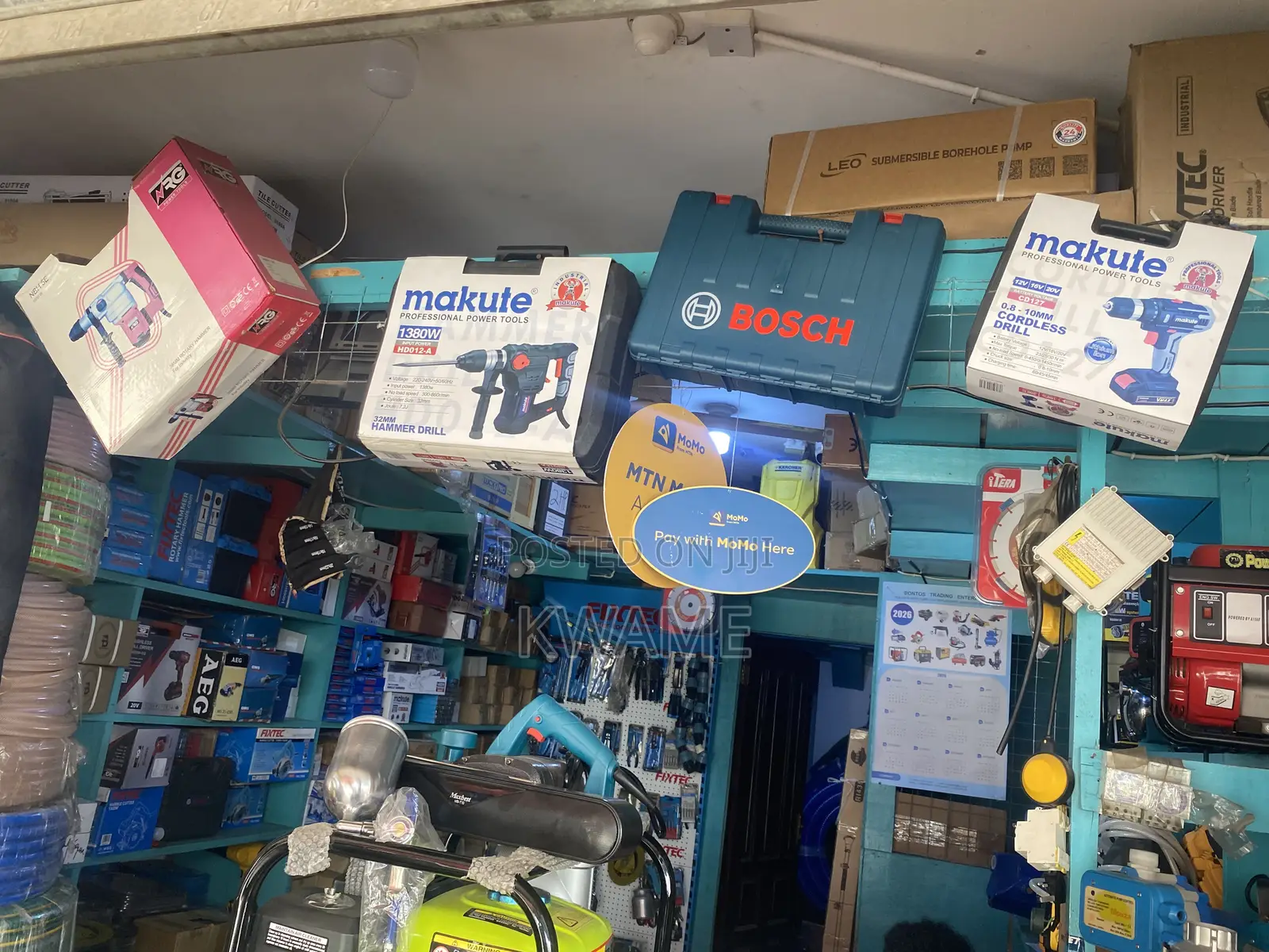 Sales of Water Pumps and Services