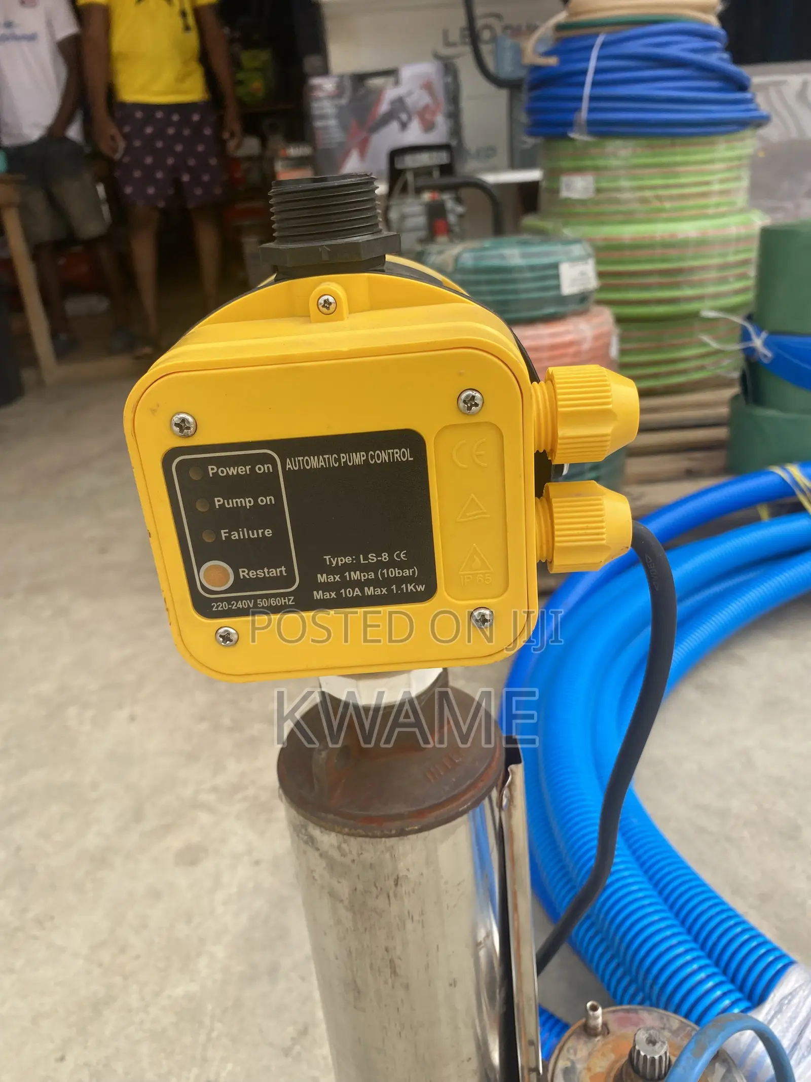 Sales of Water Pumps and Services