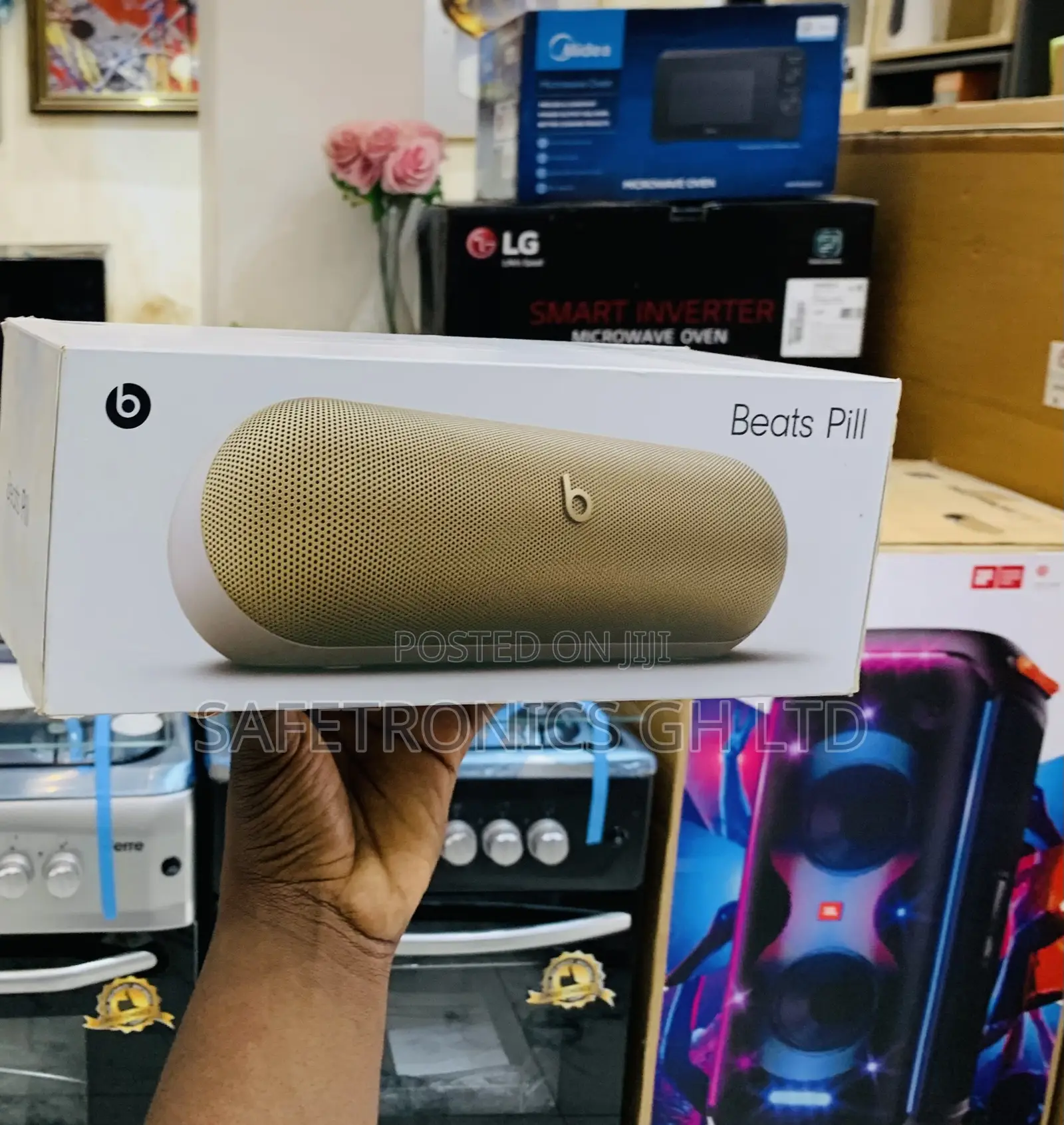 Reliable Gold Beat Pill Bluetooth Wireless Water‐Resistant Speaker