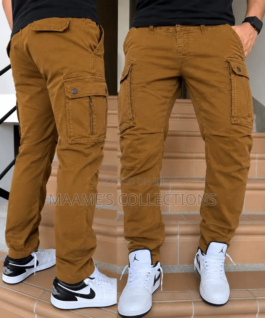 Premium Men’s Cargo Jogger Pants ( Size 30 - 38)