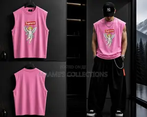 Premium Men’s Graphic Sleeveless Tank Top