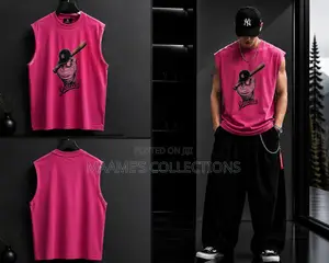 Premium Men’s Graphic Sleeveless Tank Top