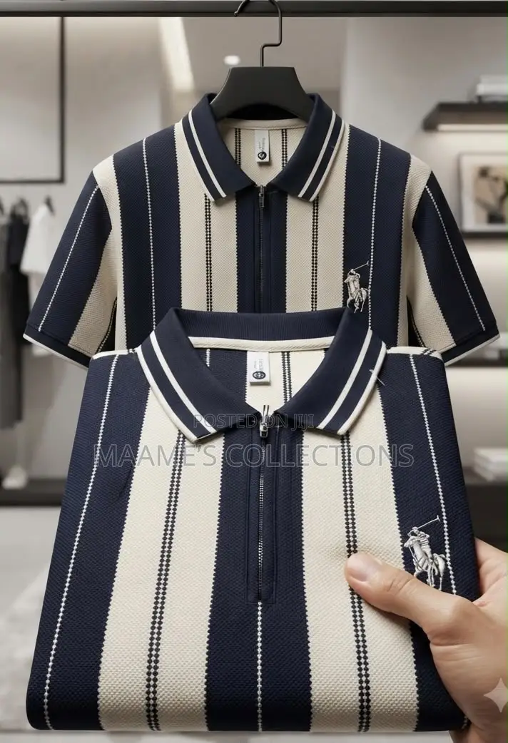 Lacoste Men’s Premium Striped Polo Shirt