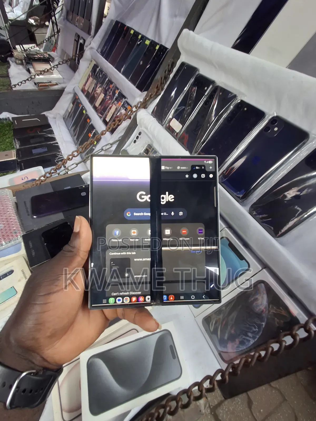 Samsung Galaxy Z Fold6 256 GB Silver