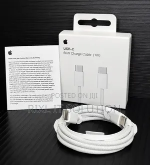 Original Apple USB-C 60W Charge Cable 1m Brand New Genuine