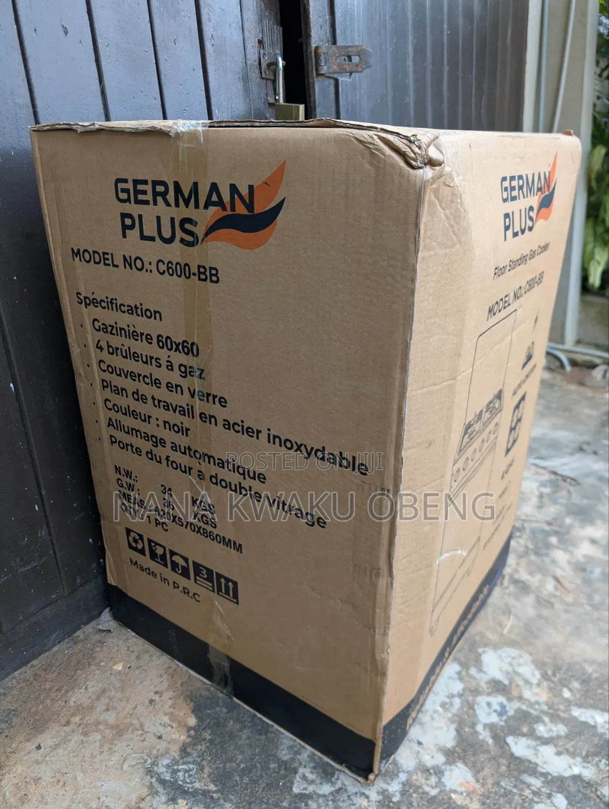 German Plus Oven 60 * 60
