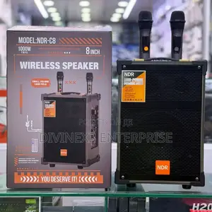 NDR-C8 8" Wireless Bluetooth Speaker – 1000W