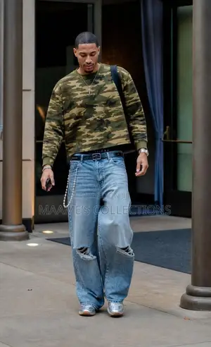 Men’s Trendy Sweatshirts Layered Long Sleeve Shirts/ Tops