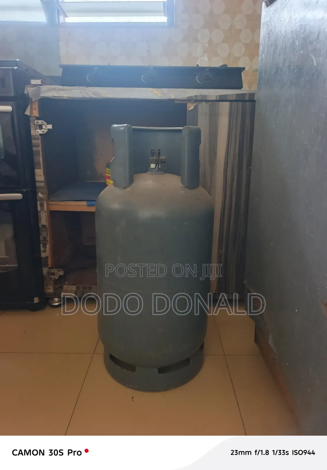 Stove and Big Cylinder