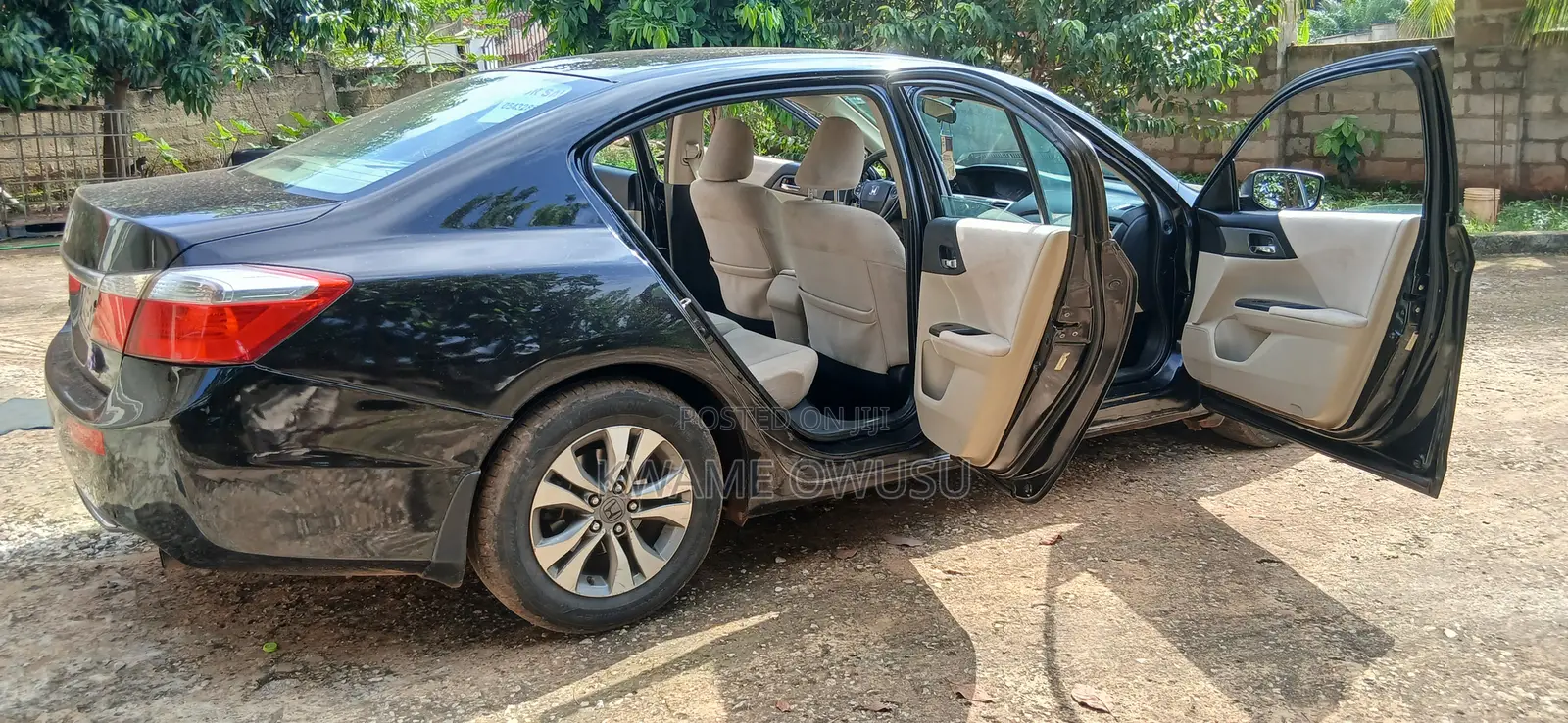 Honda Accord LX 4dr Sedan FWD (2.4L 4cyl 2A) 2013 Black